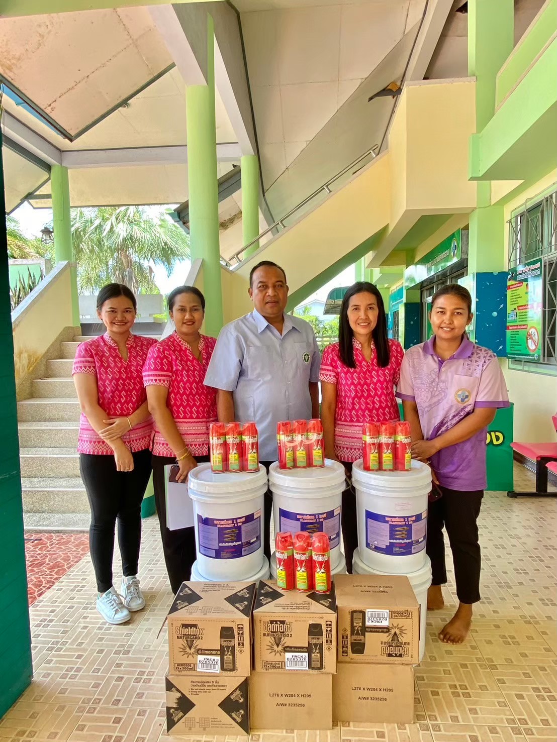 โครงการป้องกันและระงับโรคไข้เลือดออก เทศบาลตำบลดอนทราย  อำเภอปากพะยูน  จังหวัดพัทลุง