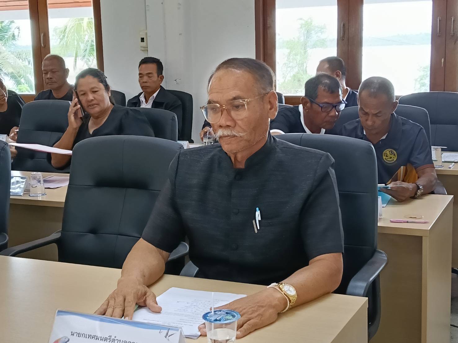 ประชุมคณะกรรมการประเมินผลและติดตามดำเนินงานขับเคลื่อน โครงการหมู่บ้าน / ชุมชนสีขาวปลอดยาเสพติด อำเภอปากพะยูน จังหวัดพัทลุง