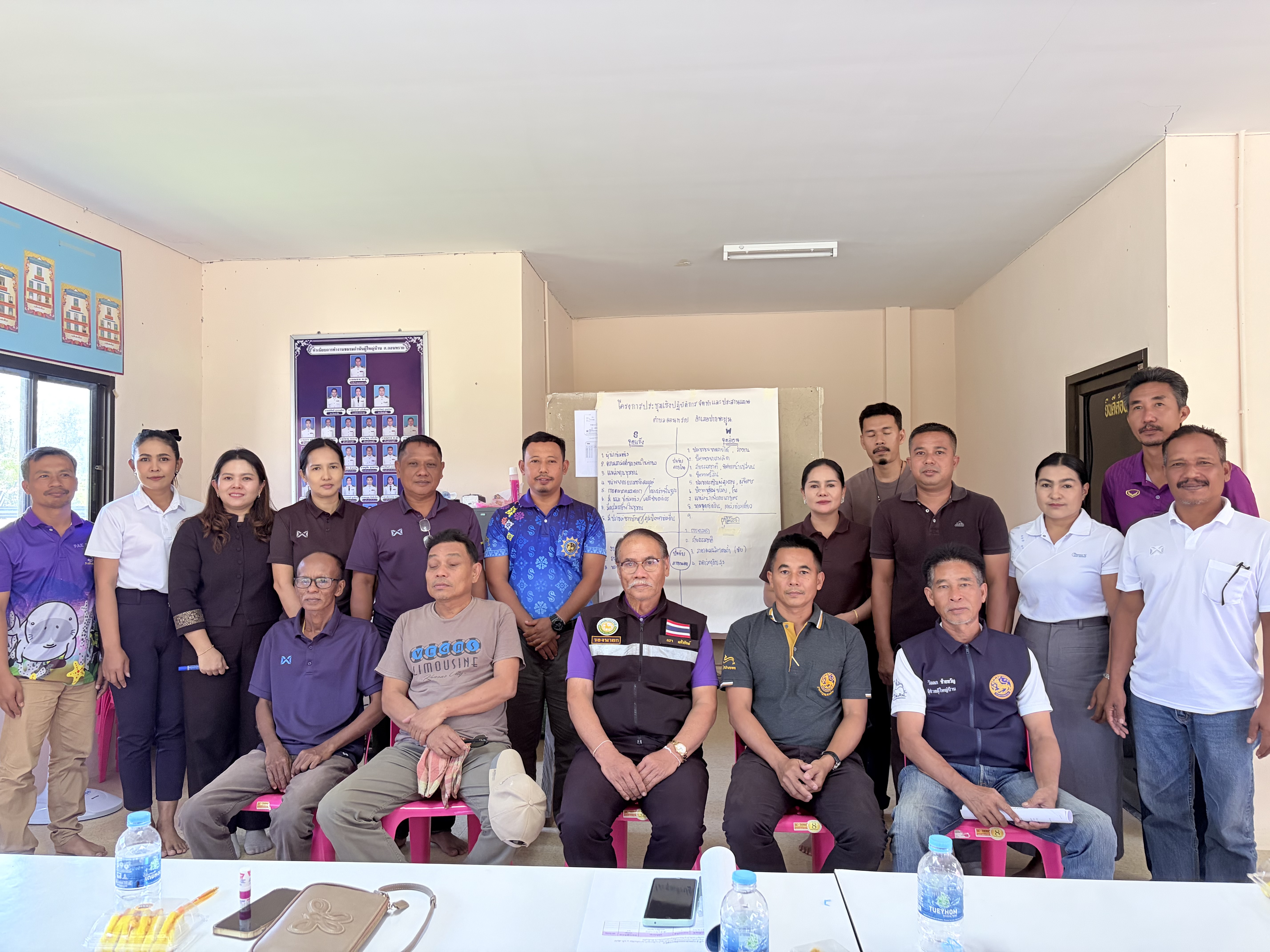 เข้าร่วมประชุมกับอำเภอปากพะยูน และสำนักงานพัฒนาชุมชนอำเภอปากพะยูน  เรื่องการจัดทำและประสานแผนพัฒนาตำบล ประจำปีงบประมาณ2569