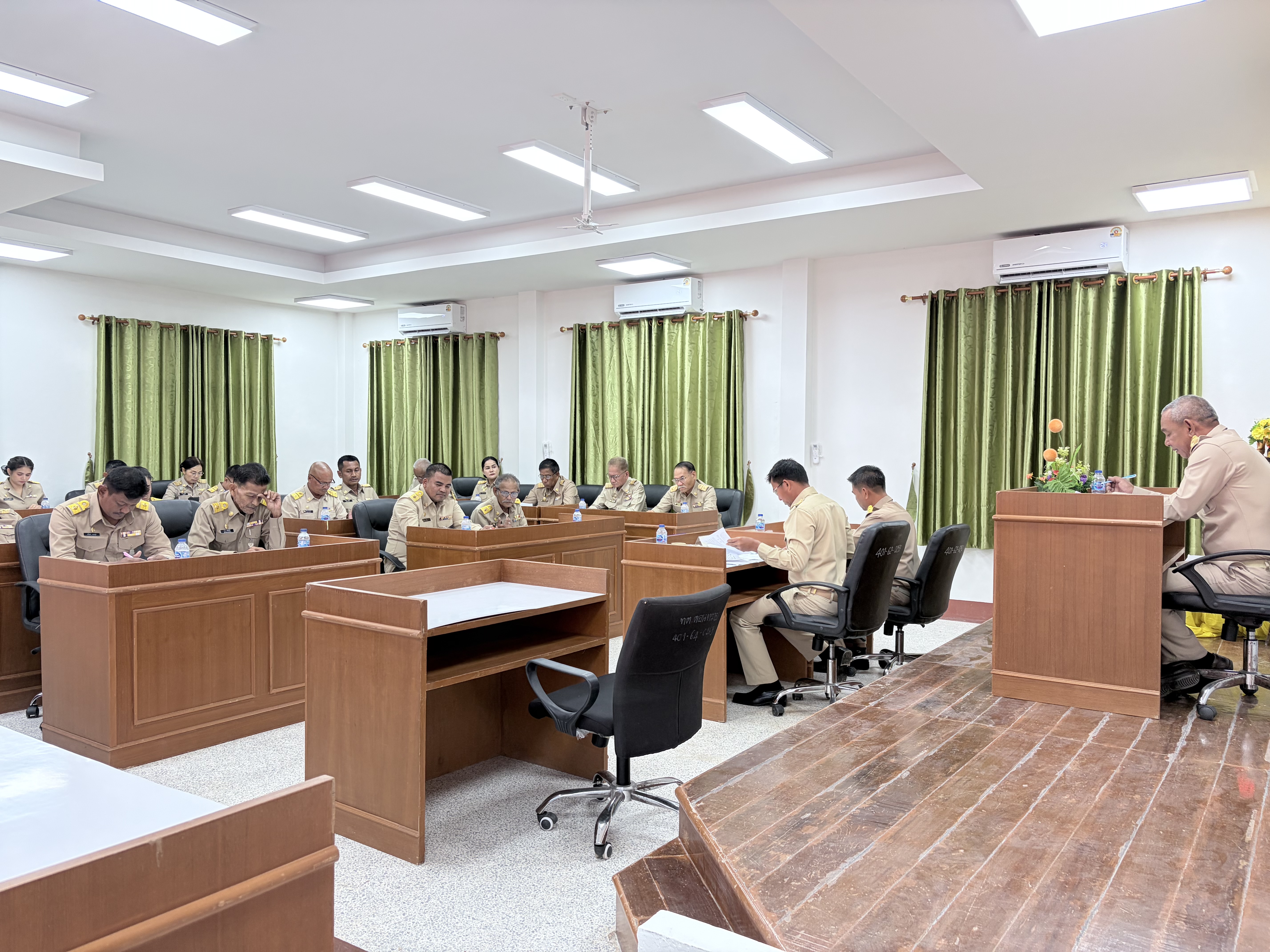 เข้าร่วมประชุมสภาเทศบาลตำบลดอนทราย สมัยสามัญ สมัยที่ 1/2569 ครั้งที่1 ประจำปี2569